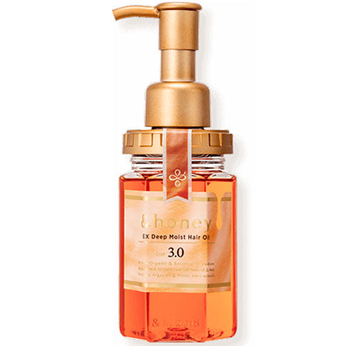 &honey EX Deep Moist Hair Oil 100ml Step3.0 - Grand Rose Honey Sent - Harajuku Culture Japan - Japanease Products Store Beauty and Stationery