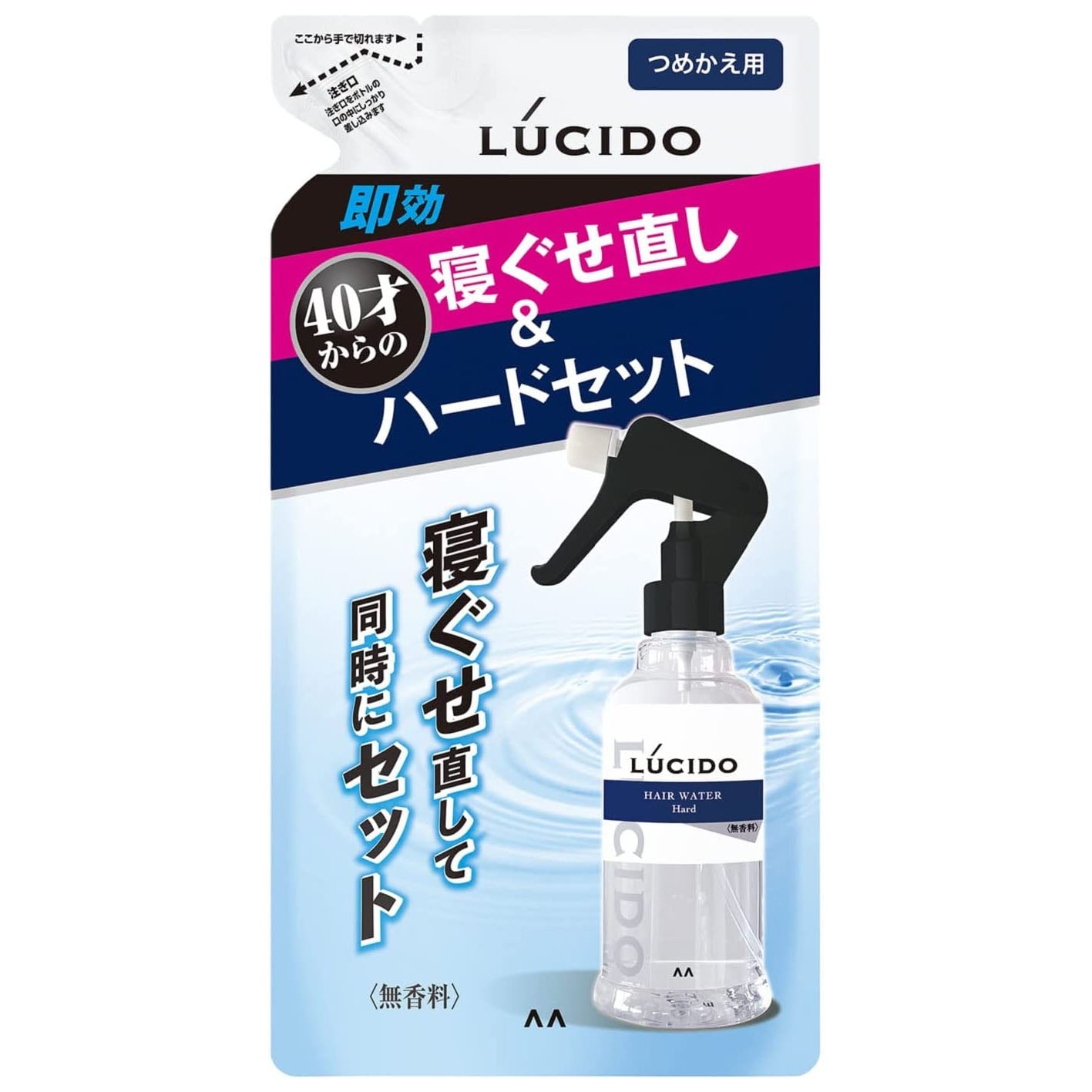 Lucido Restoration & Styling Water Hard 230ml - Refill - Harajuku Culture Japan - Japanease Products Store Beauty and Stationery