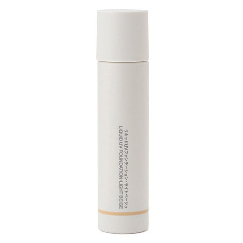 Muji Liquid UV Foundation SPF27/PA++ -30ml - Light Beige - Harajuku Culture Japan - Japanease Products Store Beauty and Stationery
