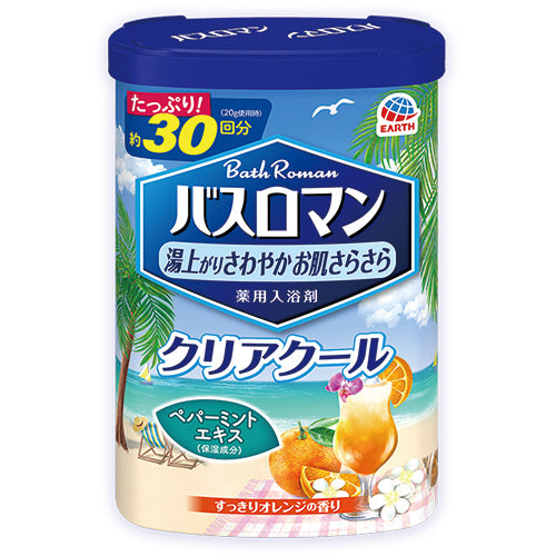 Earth Bath Roman Cool Type Bath Salts - 600g - Harajuku Culture Japan - Japanease Products Store Beauty and Stationery