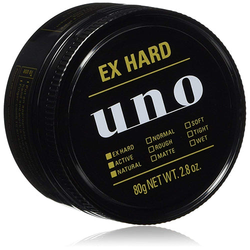 Shiseido UNO Hair Wax Extreme Hard 80g - Harajuku Culture Japan - Japanease Products Store Beauty and Stationery