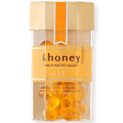 &honey Body & Hair Oil Capsule Step3.5 - Damask Rose Honey Sent - Harajuku Culture Japan - Japanease Products Store Beauty and Stationery