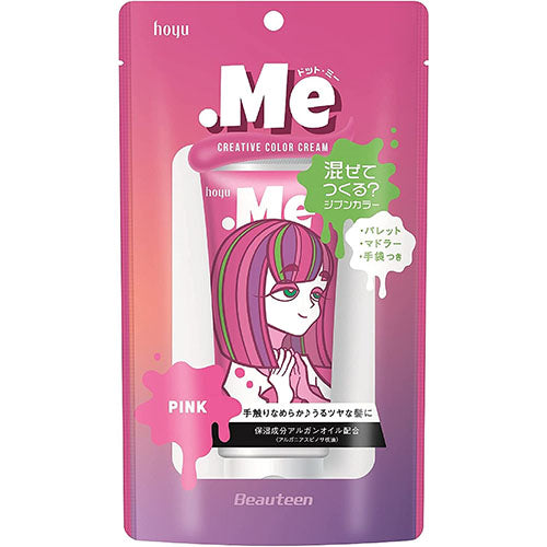Hoyu Beauteen .Me Creative Color Cream - Pink - 80g - Harajuku Culture Japan - Japanease Products Store Beauty and Stationery