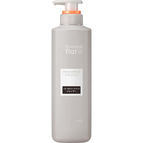 Kao Essential Flat Moist & Moist Shampoo - 500ml - Harajuku Culture Japan - Japanease Products Store Beauty and Stationery