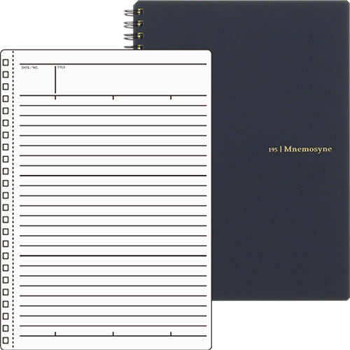 Maruman Mnemosyne RingNotebook N195A - A5 - Ruled - Harajuku Culture Japan - Japanease Products Store Beauty and Stationery