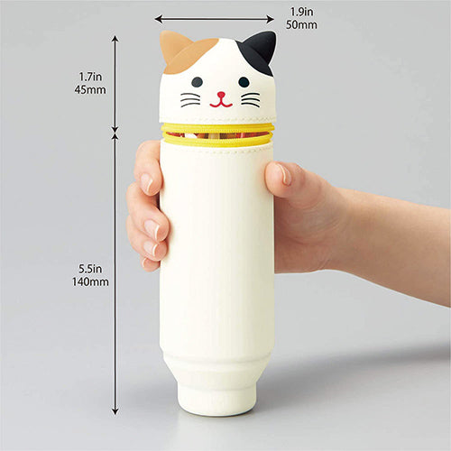 Lihit Lab. A-7712 Stand Pen Case Animal-type - Harajuku Culture Japan - Japanease Products Store Beauty and Stationery