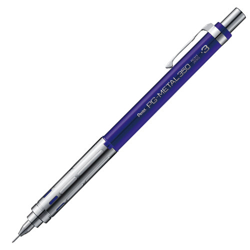Pentel Mechanical Pencil PG-Metal 350 - 0.3mm - Harajuku Culture Japan - Japanease Products Store Beauty and Stationery
