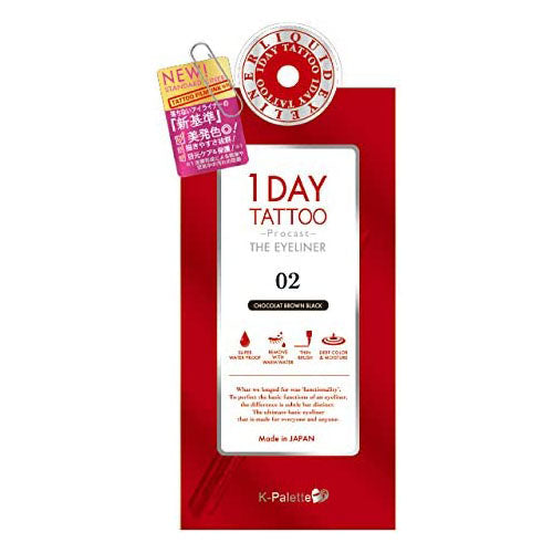 K-Palette 1Day Tattoo Procast The Eyeliner - Harajuku Culture Japan - Japanease Products Store Beauty and Stationery