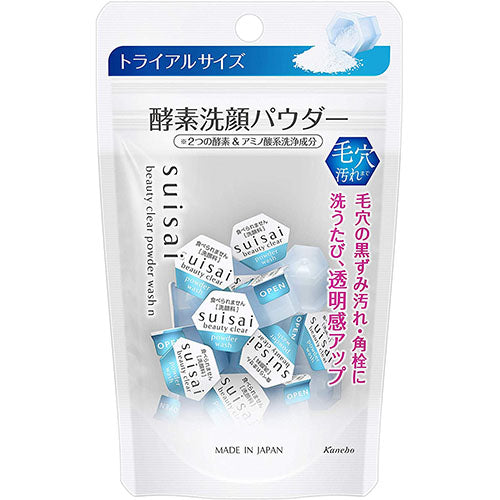 Kanebo Suisai Beauty Clear Powder 0.4g -15 pieces - Harajuku Culture Japan - Japanease Products Store Beauty and Stationery