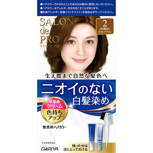 Salon De Pro Hair Color Gray Hair Cream Type - Harajuku Culture Japan - Japanease Products Store Beauty and Stationery