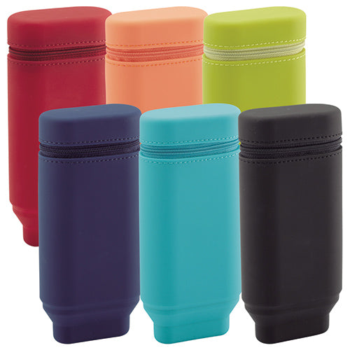 Lihit Lab. A-7694 Stand Pen Case Oval-type - Harajuku Culture Japan - Japanease Products Store Beauty and Stationery