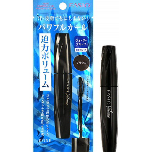Kose Fasio Powerful Curl Mascara EX Volume - BR300 - Harajuku Culture Japan - Japanease Products Store Beauty and Stationery