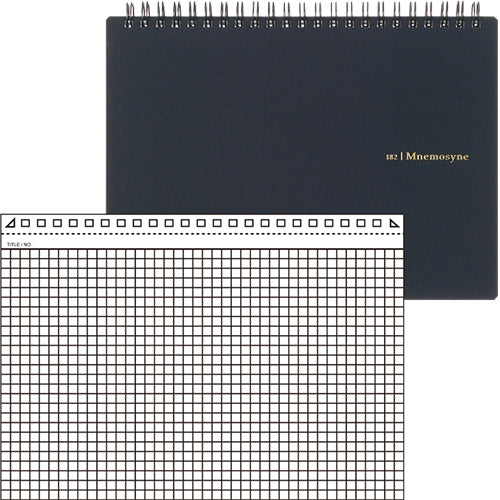 Maruman Mnemosyne RingNotebook N182A - A5 - Grid - Harajuku Culture Japan - Japanease Products Store Beauty and Stationery