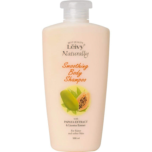 Leivy Naturally Doble Moistursing Body Shampoo 500ml - Papaya - Harajuku Culture Japan - Japanease Products Store Beauty and Stationery