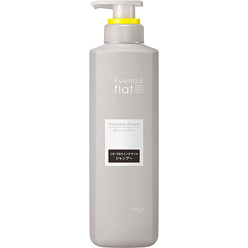 Kao Essential Flat Volume Down Shampoo - 500ml - Harajuku Culture Japan - Japanease Products Store Beauty and Stationery