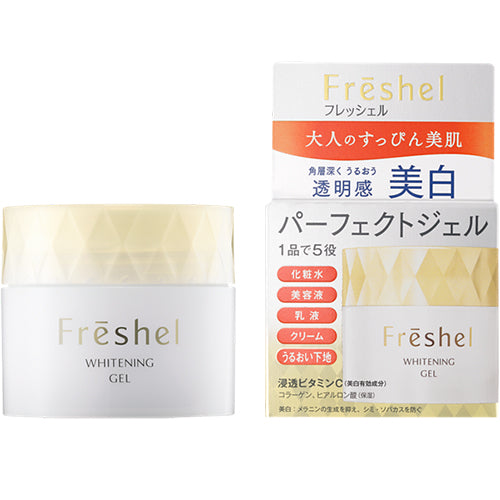 Kanebo Freshel Aqua Moisture Gel S - 80g - White - Harajuku Culture Japan - Japanease Products Store Beauty and Stationery