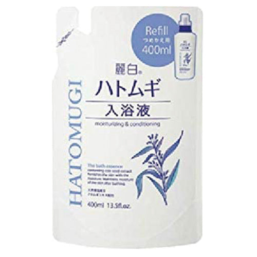 Reihaku Hatomugi Bath Liquid - 400ml - Refill - Harajuku Culture Japan - Japanease Products Store Beauty and Stationery