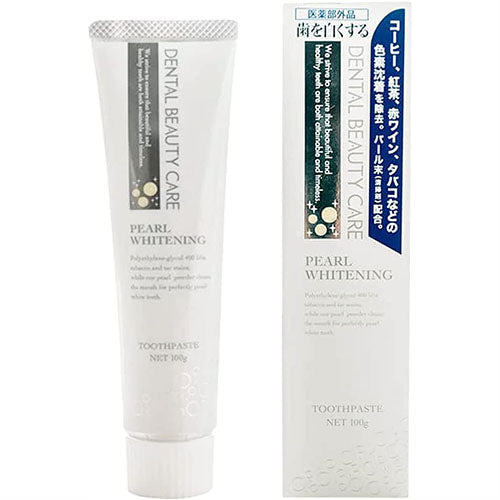 Dental Beauty Care Pearl Whitening Tooth Paste - 100g - Harajuku Culture Japan - Japanease Products Store Beauty and Stationery