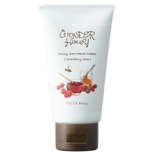 Wonder Honey Thorough Hand Cream 50g - Strawberry Jelly - Harajuku Culture Japan - Japanease Products Store Beauty and Stationery