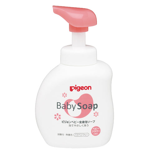Pigeon Baby Bubble Whole Body Soap Flower - 450ml - Harajuku Culture Japan - Japanease Products Store Beauty and Stationery