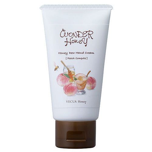 Wonder Honey Thorough Hand Cream 50g - Peach Compote - Harajuku Culture Japan - Japanease Products Store Beauty and Stationery