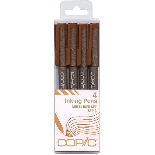 Copic Multiliner Sepia Ink Marker - (0.05/0.1/0.3/0.5) - Harajuku Culture Japan - Japanease Products Store Beauty and Stationery
