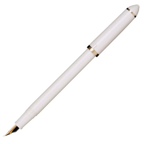 Sailor Fountain Pen Fude de Mannen Pearl - Angle 40 degrees - Harajuku Culture Japan - Japanease Products Store Beauty and Stationery