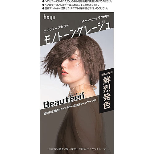 Hoyu Beauteen Makeup Color - Monotone Greige - Harajuku Culture Japan - Japanease Products Store Beauty and Stationery