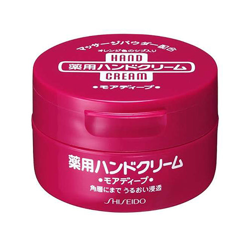 Shiseido Medicinal More Deep Hand Cream 100g - Harajuku Culture Japan - Japanease Products Store Beauty and Stationery