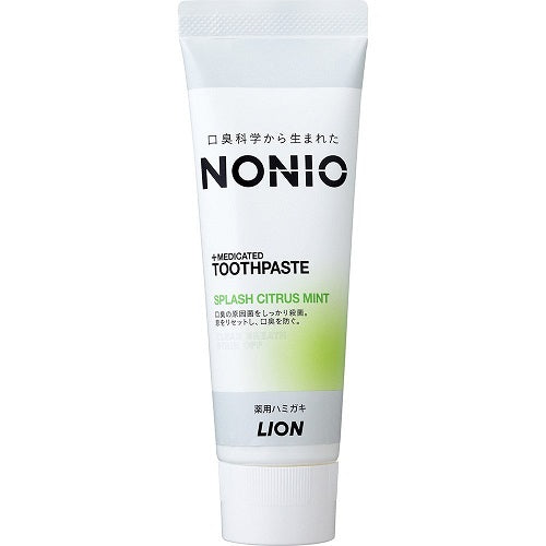 Lion Nonio Tooth Paste 130g - Splash Citrus Mint - Harajuku Culture Japan - Japanease Products Store Beauty and Stationery