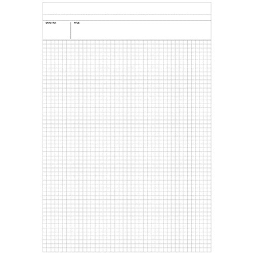 Maruman Mnemosyne Notepad + Holder HN187A - A4 - Harajuku Culture Japan - Japanease Products Store Beauty and Stationery