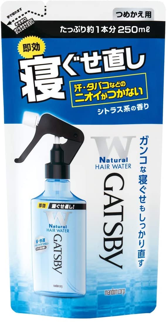 Gatsby Bedhair Reset Water - 250ml - Refill - Harajuku Culture Japan - Japanease Products Store Beauty and Stationery
