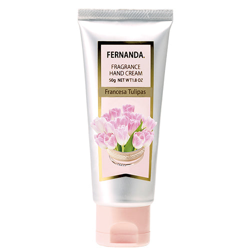 Fernanda Japan Made Fragrance Hand Cream Francesa Tulipas 50g - Harajuku Culture Japan - Japanease Products Store Beauty and Stationery