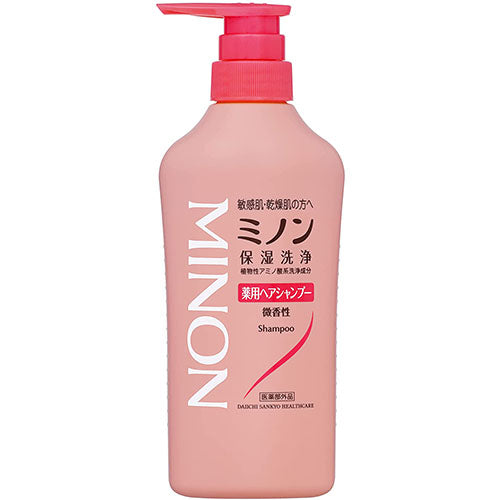 Minon Medicated Hair Shampoo - 450ml - Harajuku Culture Japan - Japanease Products Store Beauty and Stationery