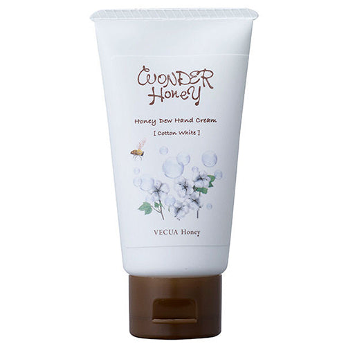 Wonder Honey Thorough Hand Cream 50g - Cotton White - Harajuku Culture Japan - Japanease Products Store Beauty and Stationery