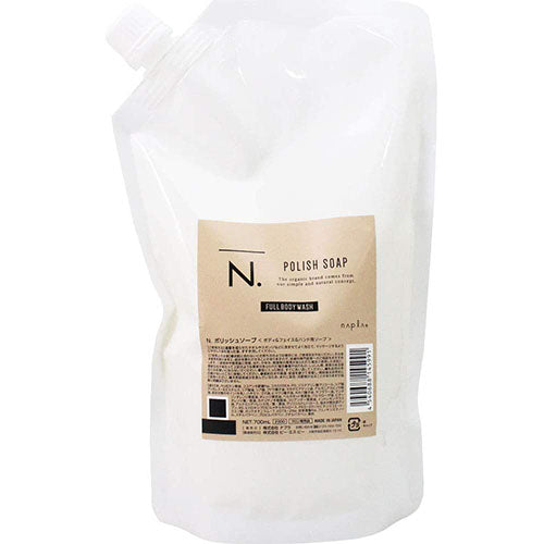 N. Polish Soap Body Face And Hand Soap 700ml - Refill - Harajuku Culture Japan - Japanease Products Store Beauty and Stationery