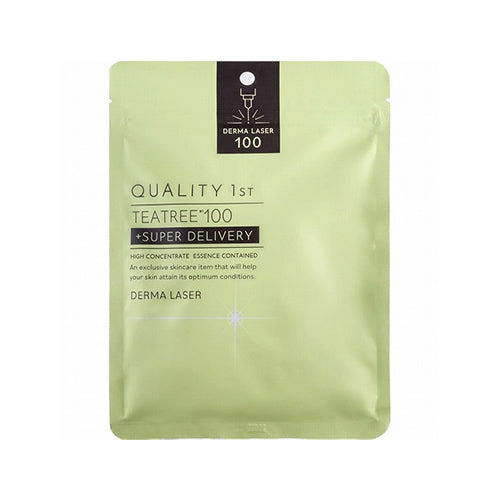 Quality First Derma Laser Super TEA TREE100 Mask 7 pieces - Harajuku Culture Japan - Japanease Products Store Beauty and Stationery