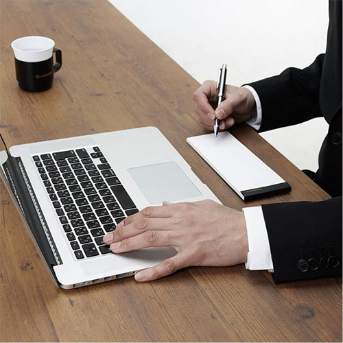 Maruman Mnemosyne Memo Pad N162 - LongType - Grid - Harajuku Culture Japan - Japanease Products Store Beauty and Stationery