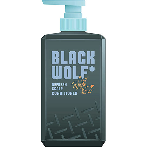 BLACK WOLF Refresh Scalp Conditioner - 380ml - Harajuku Culture Japan - Japanease Products Store Beauty and Stationery