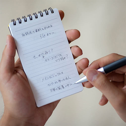 Maruman Mnemosyne Ring Memo N192A - B7Variant - Ruled - Harajuku Culture Japan - Japanease Products Store Beauty and Stationery