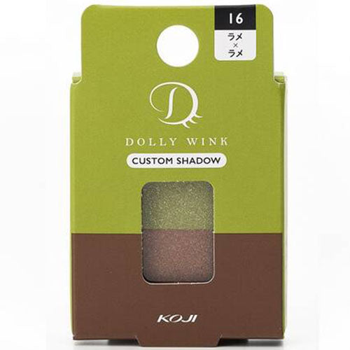 KOJI DOLLY WINK Custom Shadow W 16 Pistachio Mocha - Harajuku Culture Japan - Japanease Products Store Beauty and Stationery