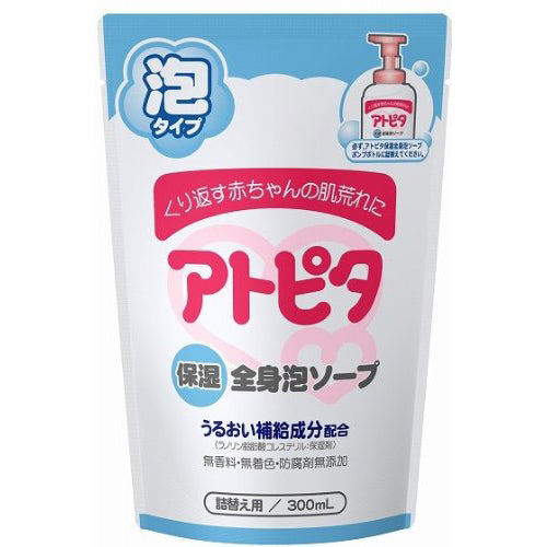 Atopita Baby Moisturizing Bubble Whole Body Soap - 300ml - Refill - Harajuku Culture Japan - Japanease Products Store Beauty and Stationery