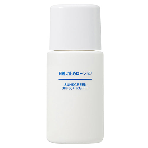 Muji Sun Screen Lotion SPF50+/PA++++ - 30ml - Harajuku Culture Japan - Japanease Products Store Beauty and Stationery