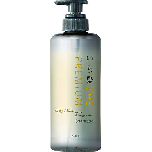 Ichikami The Premium Extra Damage Care Hair Shampoo 480ml - Shiny Moist - Harajuku Culture Japan - Japanease Products Store Beauty and Stationery