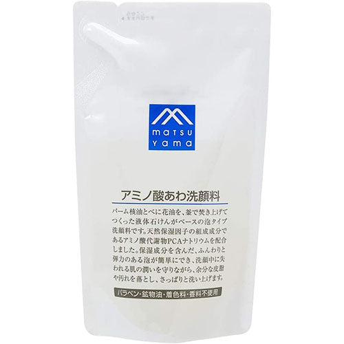 Matsuyama M-Mark Amino Acid Bubble Wash 120ml - Refill - Harajuku Culture Japan - Japanease Products Store Beauty and Stationery