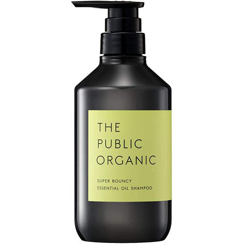 The Public Organic Super Bouncy Essential Oil Shampoo - 480ml - Harajuku Culture Japan - Japanease Products Store Beauty and Stationery