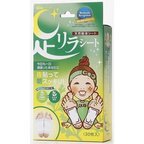 Foot Relax Seet 30 piece - Yomogi - Harajuku Culture Japan - Japanease Products Store Beauty and Stationery