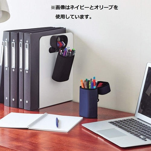 Lihit Lab. A-7759 Stand Pen Case Magnet-type - Harajuku Culture Japan - Japanease Products Store Beauty and Stationery