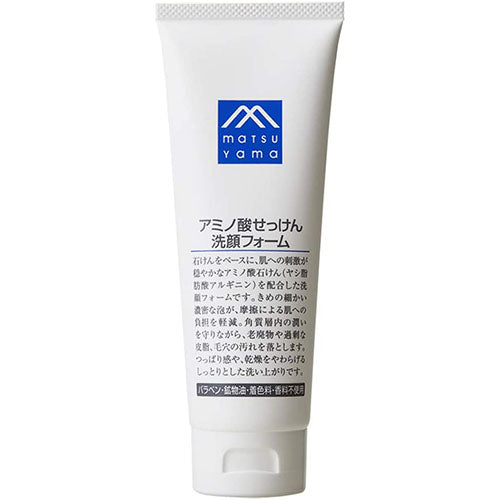 Matsuyama M-Mark Amino Acid Soap Face Wash Foam 120g - Harajuku Culture Japan - Japanease Products Store Beauty and Stationery