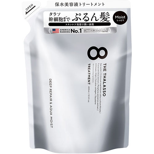 8 THE THALASSO (Eight The Thalasso) Moist Treatment - Refill -400ml - Harajuku Culture Japan - Japanease Products Store Beauty and Stationery